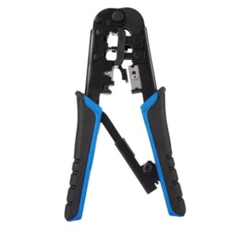 PROFESSIONAL NETWORK COMPUTER MAINTENANCE REPAIR KIT 568 NET PLIERS / CABLE TESTER / KD - 