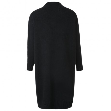 CASUAL V-NECK STRAIGHT LOOSE FITTING LONG SLEEVES CARDIGAN FOR WOMEN
