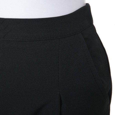 CASUAL HIGH WAIST PURE COLOR ZIPPERED LOOSE-FITTING NINTH WOMEN'S HAREM PANTS