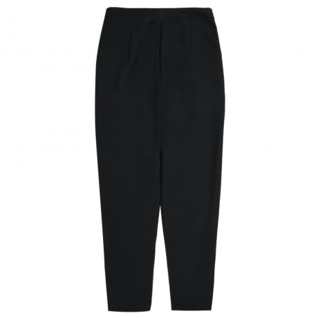 CASUAL HIGH WAIST PURE COLOR ZIPPERED LOOSE-FITTING NINTH WOMEN'S HAREM PANTS