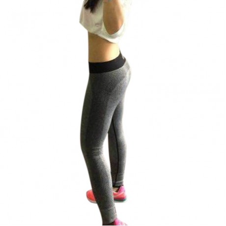 ACTIVE ELASTIC WAIST SKINNY NINTH WOMEN'S PANTS