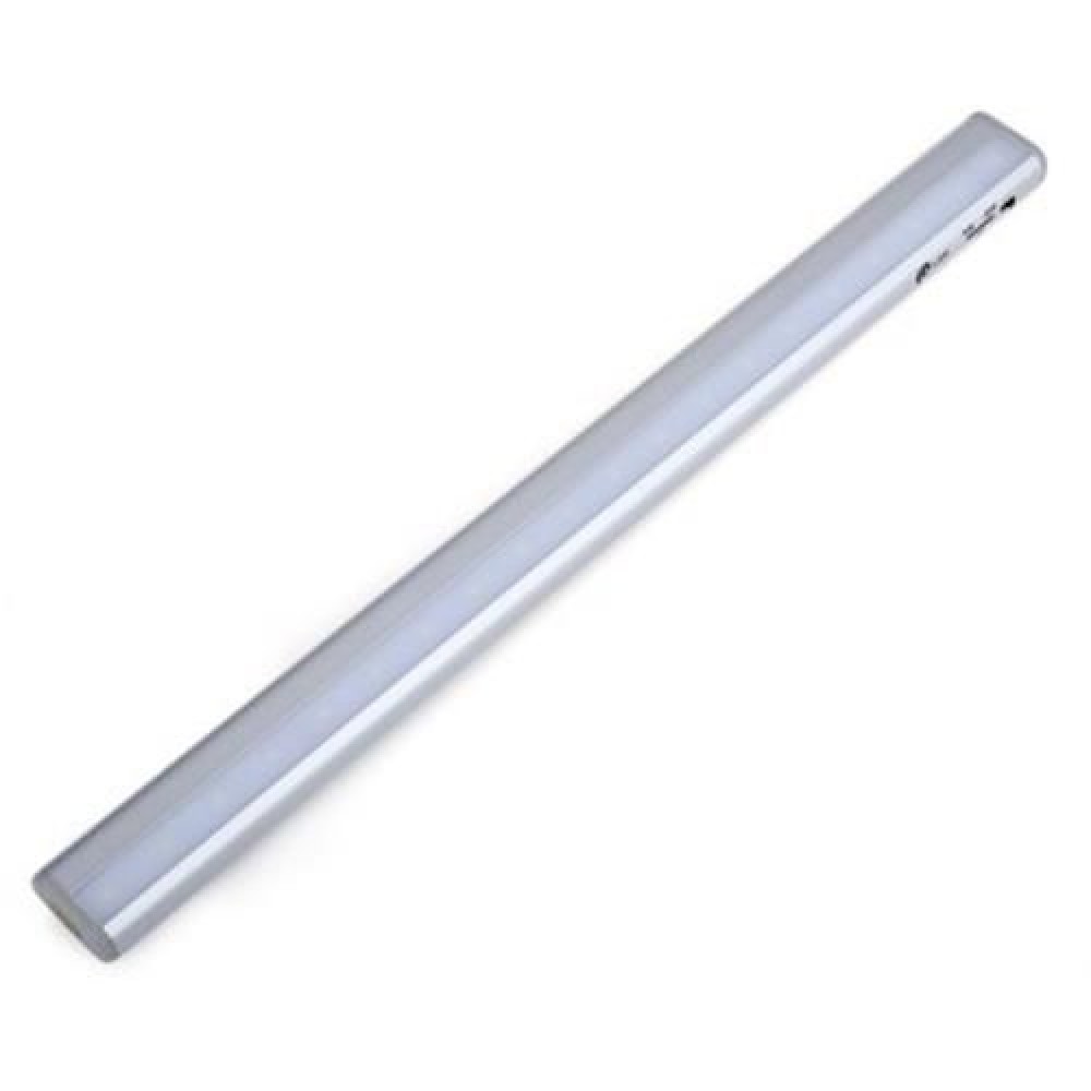 1.5W 37LM USB POWERED LED IR INFRARED MOTION WIRELESS SENSOR CLOSET CABINET LAMP (SILVER W