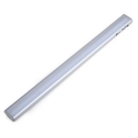 1.5W 37LM USB POWERED LED IR INFRARED MOTION WIRELESS SENSOR CLOSET CABINET LAMP (SILVER W
