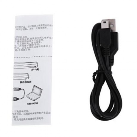 1.5W 37LM USB POWERED LED IR INFRARED MOTION WIRELESS SENSOR CLOSET CABINET LAMP (SILVER W