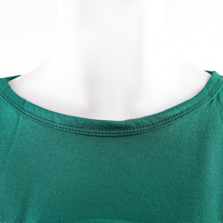 STYLISH ROUND NECK LONG SLEEVE TASSELS SHOULDER DESIGN WOMEN'S CHIFFON SHIRT