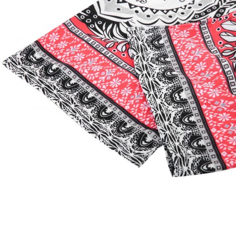 ETHINIC STYLE HIGH-WAISTED PRINTED LOOSE-FITTING EXUMAS PANTS FOR WOMEN