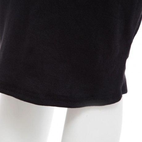 ELEGANT ROUND NECK LONG SLEEVE KNITTED SWEATER   SEMI LONG TIGHT KNIT SKIRT SUIT
