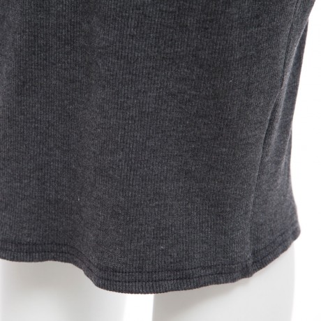 ELEGANT ROUND NECK LONG SLEEVE KNITTED SWEATER   SEMI LONG TIGHT KNIT SKIRT SUIT