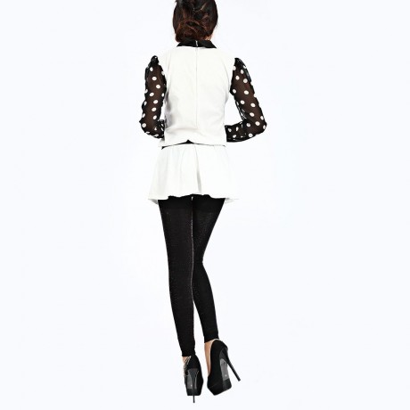 SEXY ELASTIC BODYCON SHINER PANTYHOSE WITH VELVET FOR WOMEN