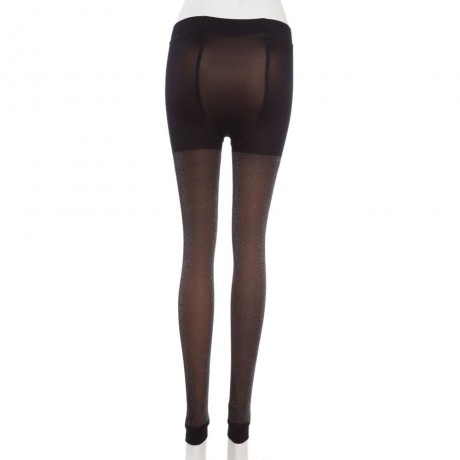 SEXY ELASTIC BODYCON SHINER PANTYHOSE WITH VELVET FOR WOMEN