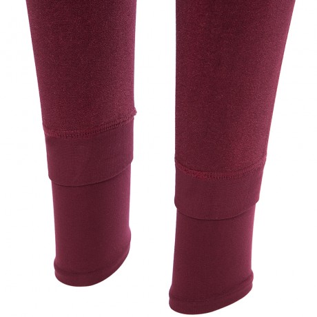 HIGH WAIST ELASTIC PURE COLOR BODYCON LEGGINGS WITH VELVET FOR WOMEN
