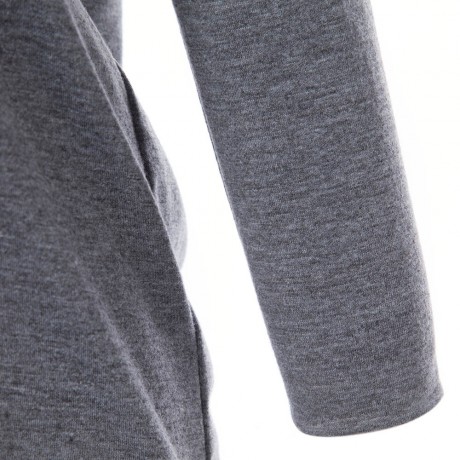 CASUAL ROUND COLLAR LONG SLEEVE SEQUIN PURE COLOR LOOSE-FITTING LADIES KNITWEAR