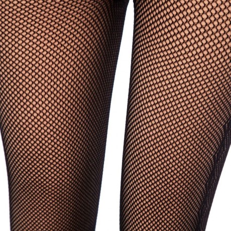 SEXY HIGH WAIST ELASTIC NET SPLICED BODYCON PANTYHOSE WITH VELVET FOR LADIES