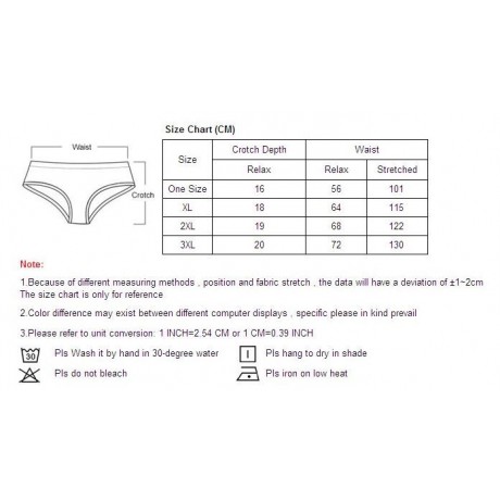 PLUS SIZE SEXY PANTY OY-P50161P (SIZE 3XL)