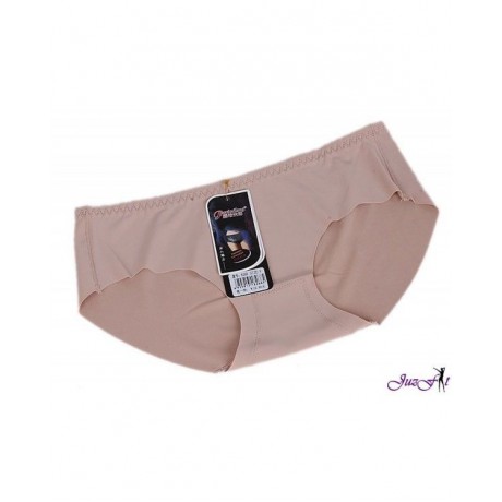 SEAMLESS ICE SILK MICROMODALAIR PANTIES JB0025ND (NUDE/SKIN, SIZE XL)