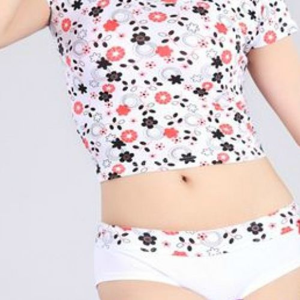 WHITE LYCRA COTTON PLUS SIZE PANTY CUA1111604W (SIZE XL)