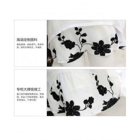 PLUS SIZE STYLISH LOOSE WAIST WHITE SHORT SLEEVE TUNICS TOP JA0001WTP (WHITE, SIZE 4XL)
