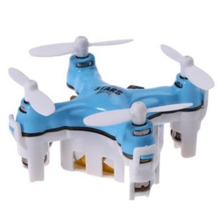 CX - STARS 2.4G 4CH 6-AXIS GYRO RTF RC MINI QUADCOPTER DRONE TOY (BLUE)