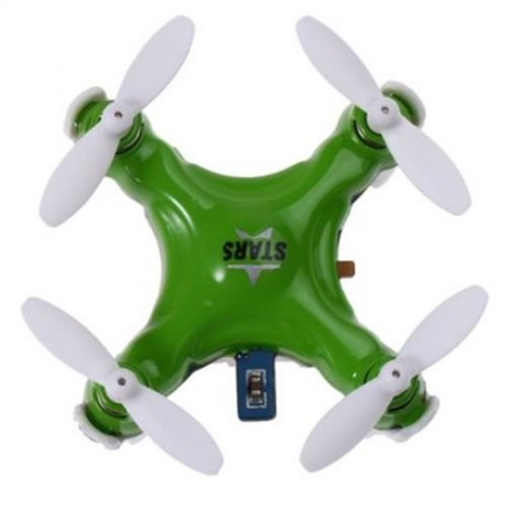CX - STARS 2.4G 4CH 6-AXIS GYRO RTF RC MINI QUADCOPTER DRONE TOY (GREEN)