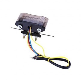 UNIVERSAL 12V MOTORCYCLE RETRO REFIT LED TAIL LIGHT ASSEMBLY BRAKE STOP TURN SIGNAL LIGHT
