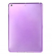ULTRA SLIM TPU CLEAR SOFT TRANSPARENT BACK COVER SKIN PROTECTOR FOR IPAD AIR (PURPLE)