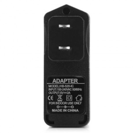 ORIGINAL CUBE SERIES US PLUG POWER ADAPTER WITH AC100 - 240V 50 / 60HZ INPUT (BLACK)