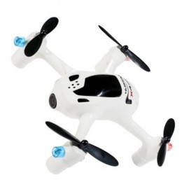 NEW VERSION HUBSAN FPV X4 PLUS H107D  WITH 2MP 720P WIDE ANGLE CAMERA RC QUADCOPTER (WHITE