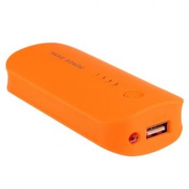UNIVERSAL 5600MAH EXTERNAL LI-ION BATTERY POWER BANK FEATHER SHAPE INDICATOR MOBILE CHARGE