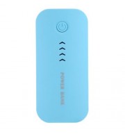 UNIVERSAL 5600MAH EXTERNAL LI-ION BATTERY POWER BANK FEATHER SHAPE INDICATOR MOBILE CHARGE
