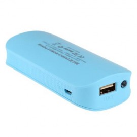 UNIVERSAL 5600MAH EXTERNAL LI-ION BATTERY POWER BANK FEATHER SHAPE INDICATOR MOBILE CHARGE