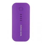 UNIVERSAL 5600MAH EXTERNAL LI-ION BATTERY POWER BANK FEATHER SHAPE INDICATOR MOBILE CHARGE