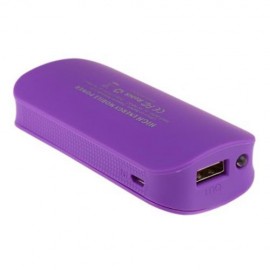 UNIVERSAL 5600MAH EXTERNAL LI-ION BATTERY POWER BANK FEATHER SHAPE INDICATOR MOBILE CHARGE