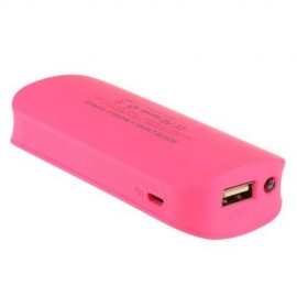 UNIVERSAL 5600MAH EXTERNAL LI-ION BATTERY POWER BANK FEATHER SHAPE INDICATOR MOBILE CHARGE