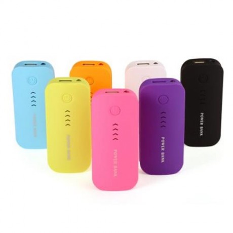 UNIVERSAL 5600MAH EXTERNAL LI-ION BATTERY POWER BANK FEATHER SHAPE INDICATOR MOBILE CHARGE