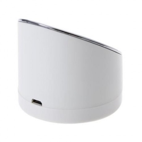 HORSESHOE SHAPE ANTI-SKID SURFACE PORTABLE QI WIRELESS CHARGER (WHITE)