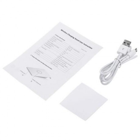 QI WIRELESS CHARGER USB OUTPUT CHARGING STAND (WHITE)
