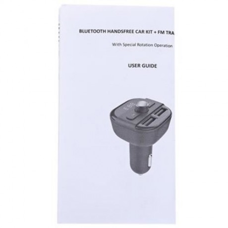 BT20 BLUETOOTH CAR MP3 WMA AUDIO TRANSMITTER HANDS-FREE CALL 5V 3.4A DUAL USB CHARGER SUPP