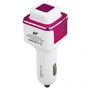 TL20 MULTIFUNCTION CAR OXYGEN BAR DUAL USB QUICK CHARGER ADAPTER BLUETOOTH V4.0 HANDS-FREE