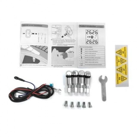 U912 4 EXTERNAL SENSORS PRESSURE MONITORING SYSTEM CAR TPMS PSI BAR DIAGNOSTIC TOOL FOR TO