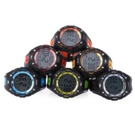 HOSKA H010B CHILDREN SPORT WATCH STOPWATCH ALARM BACKLIGHT WEEK DISPLAY 50M WATER RESISTAN