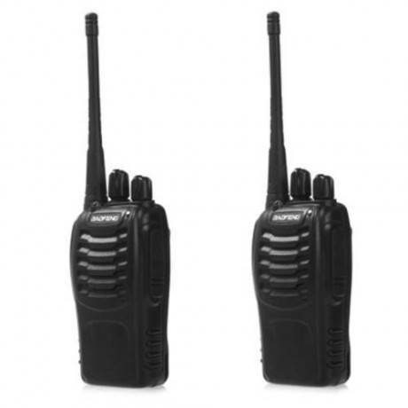 2PCS BAOFENG BF-888S WALKIE TALKIE WITH HIGH BRIGHTNESS FLASHLIGHT (BLACK)