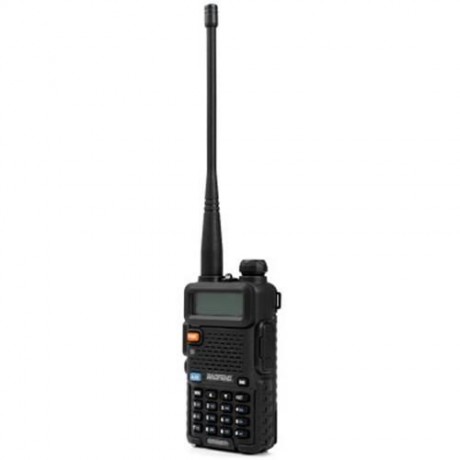BAOFENG UV-5R VHF / UHF WALKIE TALKIE 128 CHANNEL WITH LED LIGHT (BLACK)