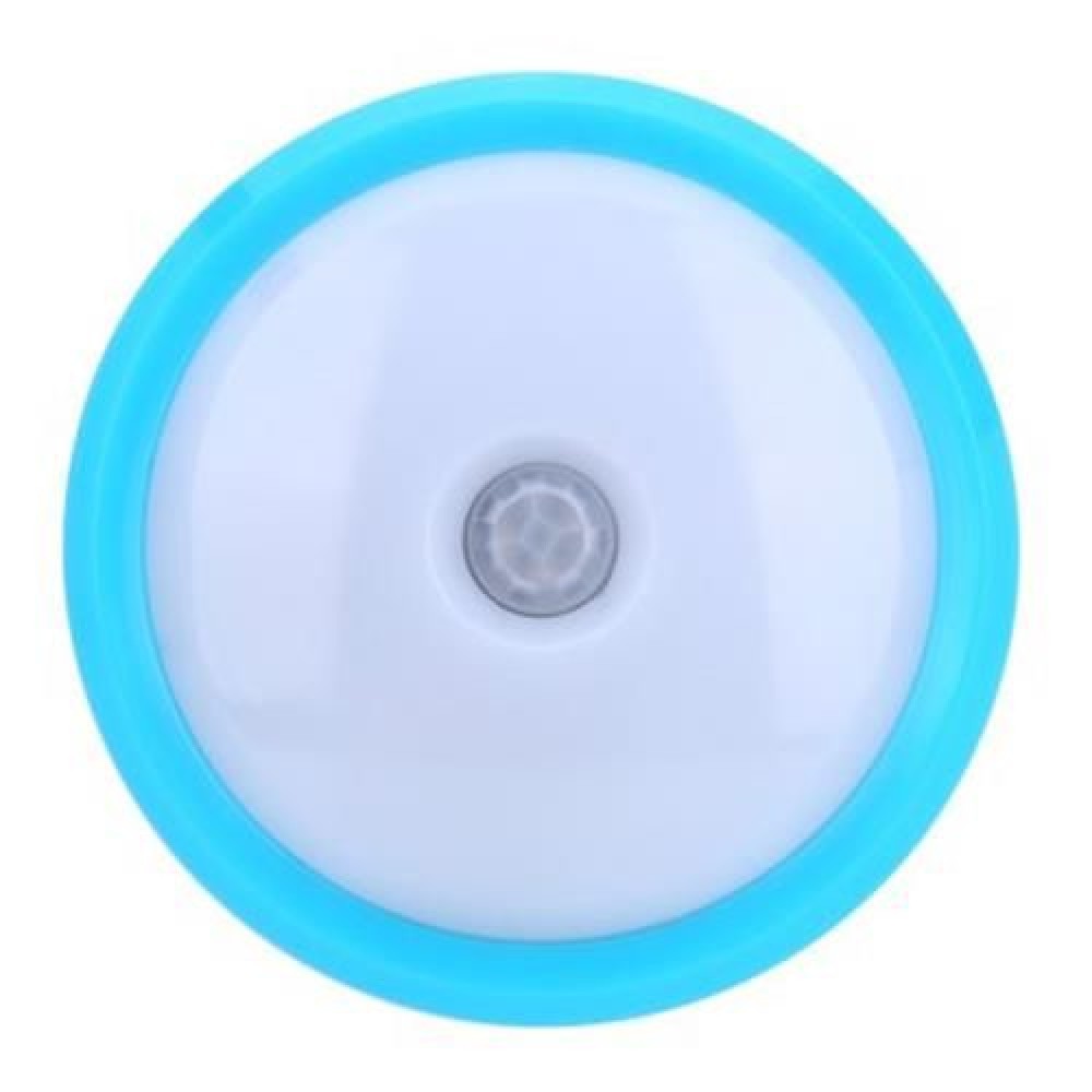 UNIVERSAL LED NIGHTLIGHT 0.5W LIGHT SENSOR HUMAN BODY MOTION LAMP (BLUE)