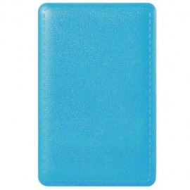 AIEK Q1 1.0 INCH ULTRA-THIN CARD PHONE FM AUDIO PLAYER SOUND RECORDER ALARM (BLUE)
