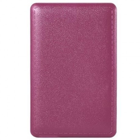 AIEK Q1 1.0 INCH ULTRA-THIN CARD PHONE FM AUDIO PLAYER SOUND RECORDER ALARM (PINK)