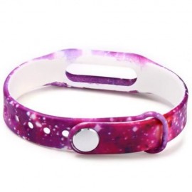 RUBBER STRAP STARS RED BAND (PURPLE)