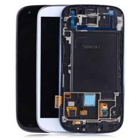 REPLACEMENT LCD SCREEN FRAME ASSEMBLY   TOUCH GLASS DIGITIZER PHONE REPAIR TOOL KIT FOR SA