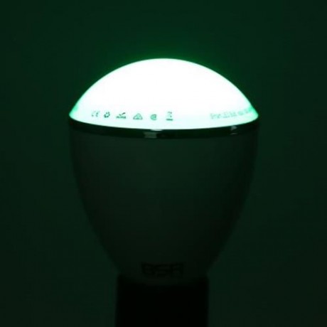 E27 6W INTELLIGENT REMOTE CONTROL COLORFUL SMART LED LIGHT BULB (COLORFUL)