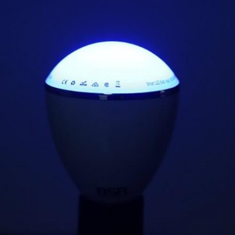 E27 6W INTELLIGENT REMOTE CONTROL COLORFUL SMART LED LIGHT BULB (COLORFUL)