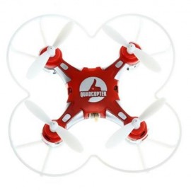 SBEGO - 124 2.4G 4CH 6-AXIS GYRO RTF REMOTE CONTROL POCKET QUADCOPTER AIRCRAFT TOY (RED)